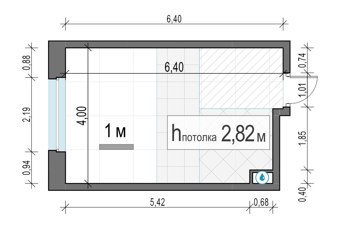 Apartment Sale, 24.1平方米 at Belyi Grad, Tsentralnaya Street, 1, Mytischi, Moscow Region, Russia #2 Apartment Sale, 24.1平方米 at Belyi Grad, Tsentralnaya Street, 1, Mytischi, Moscow Region, Russia #2