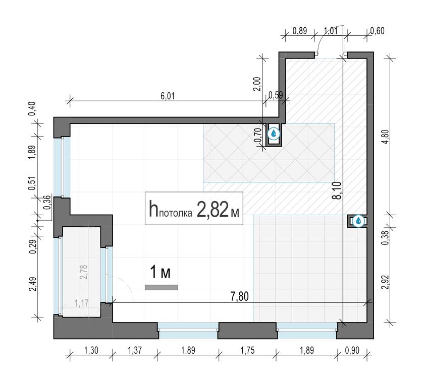 2-BD Apartment Sale, 55.6平方米 at Belyi Grad, Tsentralnaya Street, 1, Mytischi, Moscow Region, Russia #2