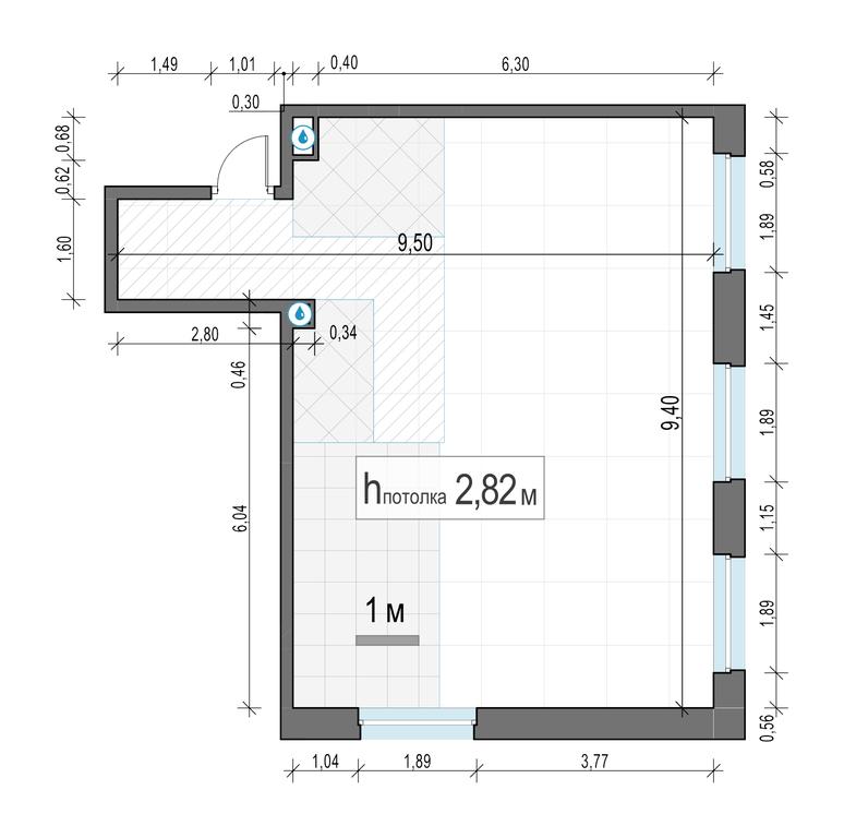 2-BD Apartment Sale, 65.1 sq. m. at Belyi Grad, Tsentralnaya Street, 1, Mytischi, Moscow Region, Russia #2 2-BD Apartment Sale, 65.1 sq. m. at Belyi Grad, Tsentralnaya Street, 1, Mytischi, Moscow Region, Russia #2