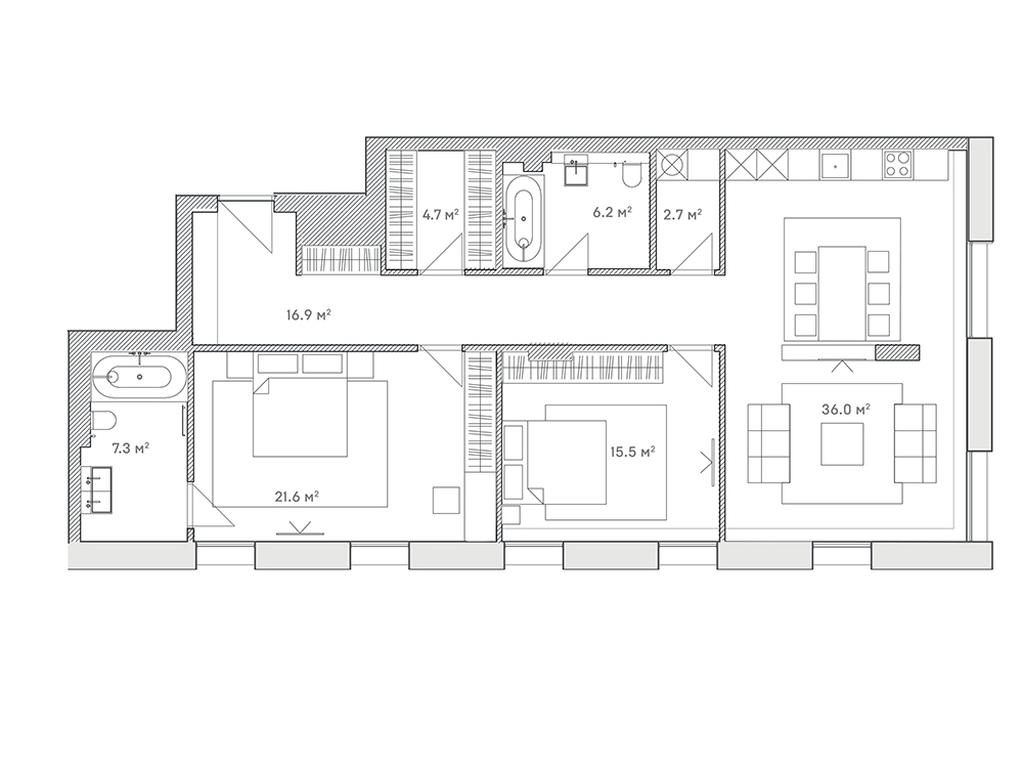 Продажа 2-комн. квартиры, 110,9 м² в ЖК «Люмин (Lumin House)», Славянская площадь, 2/5/4с5, Москва, Россия #1 Продажа 2-комн. квартиры, 110,9 м² в ЖК «Люмин (Lumin House)», Славянская площадь, 2/5/4с5, Москва, Россия #1