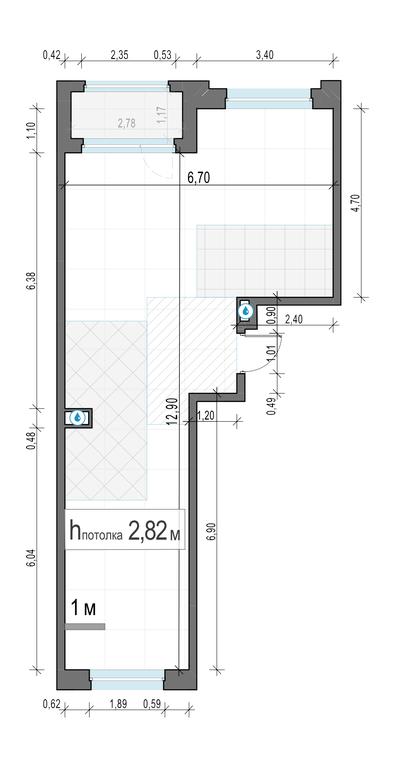 2-BD Apartment Sale, 59.4 sq. m. at Belyi Grad, Tsentralnaya Street, 1, Mytischi, Moscow Region, Russia #2 2-BD Apartment Sale, 59.4 sq. m. at Belyi Grad, Tsentralnaya Street, 1, Mytischi, Moscow Region, Russia #2