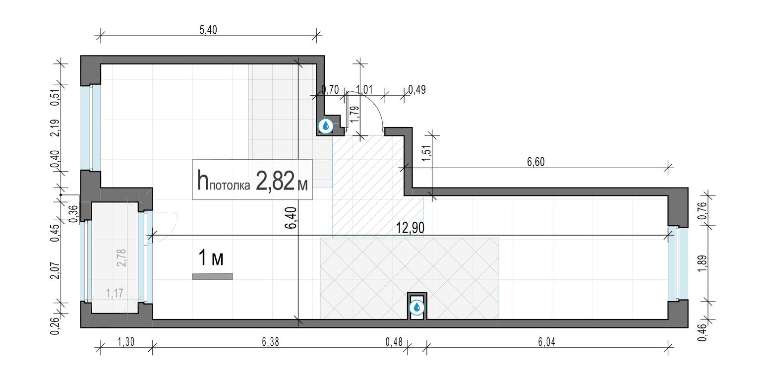 2-BD Apartment Sale, 60.6 sq. m. at Belyi Grad, Tsentralnaya Street, 1, Mytischi, Moscow Region, Russia #2 2-BD Apartment Sale, 60.6 sq. m. at Belyi Grad, Tsentralnaya Street, 1, Mytischi, Moscow Region, Russia #2