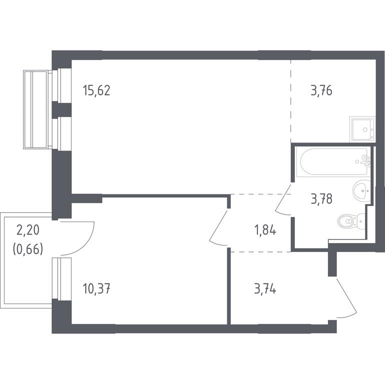Apartment Sale, 39.77 sq. m. at Rublevskiy Kvartal, Laykovo Green Quarter, zhiloy kompleks Gorod-sobytiye Laykovo, selo Laykovo, Odintsovskiy City District, Moscow Region, Russia #1 Apartment Sale, 39.77 sq. m. at Rublevskiy Kvartal, Laykovo Green Quarter, zhiloy kompleks Gorod-sobytiye Laykovo, selo Laykovo, Odintsovskiy City District, Moscow Region, Russia #1