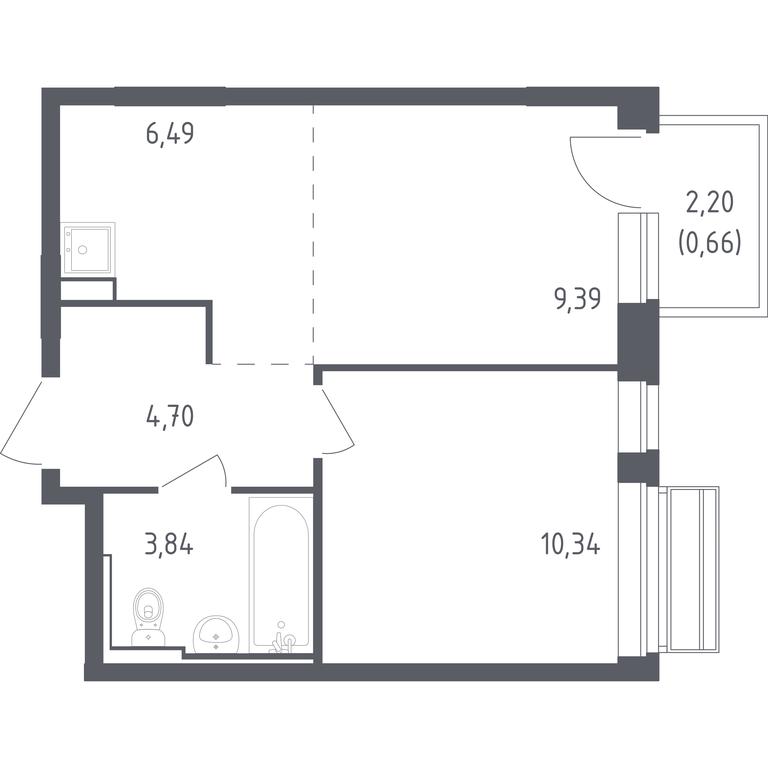 Apartment Sale, 35.42 sq. m. at Rublevskiy Kvartal, Laykovo Green Quarter, zhiloy kompleks Gorod-sobytiye Laykovo, selo Laykovo, Odintsovskiy City District, Moscow Region, Russia #1 Apartment Sale, 35.42 sq. m. at Rublevskiy Kvartal, Laykovo Green Quarter, zhiloy kompleks Gorod-sobytiye Laykovo, selo Laykovo, Odintsovskiy City District, Moscow Region, Russia #1