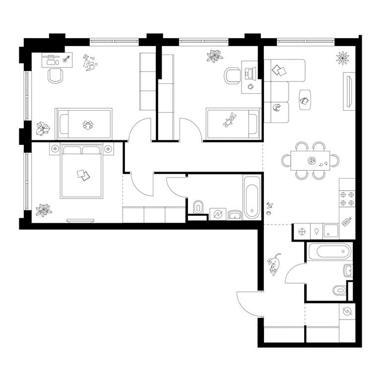 3-BD Apartment Sale, 88 sq. m. at Ilinskie Luga, Zapovednaya Street, 1, posyolok Ilyinskoye-Usovo, Krasnogorsk City District, Moscow Region, Russia #1 3-BD Apartment Sale, 88 sq. m. at Ilinskie Luga, Zapovednaya Street, 1, posyolok Ilyinskoye-Usovo, Krasnogorsk City District, Moscow Region, Russia #1