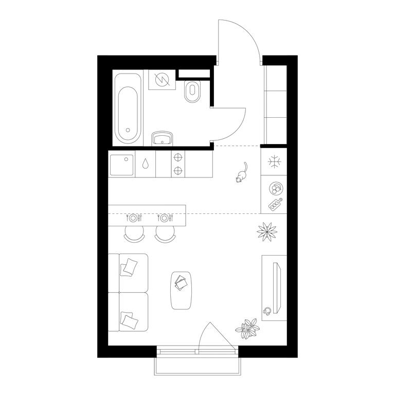 Apartment Sale, 23.9 sq. m. at Ilinskie Luga, Zapovednaya Street, 1, posyolok Ilyinskoye-Usovo, Krasnogorsk City District, Moscow Region, Russia #1 Apartment Sale, 23.9 sq. m. at Ilinskie Luga, Zapovednaya Street, 1, posyolok Ilyinskoye-Usovo, Krasnogorsk City District, Moscow Region, Russia #1