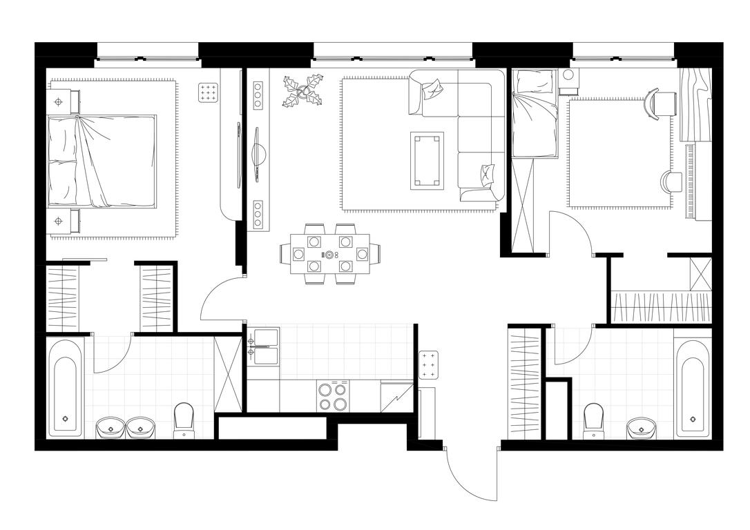 2-BD Apartment Sale, 75.1 sq. m. at Rezidentsii Skolkovo, Kashtanovaya ulitsa, 1, rabochiy posyolok Zarechye, Odintsovskiy City District, Moscow Region, Russia #1 2-BD Apartment Sale, 75.1 sq. m. at Rezidentsii Skolkovo, Kashtanovaya ulitsa, 1, rabochiy posyolok Zarechye, Odintsovskiy City District, Moscow Region, Russia #1