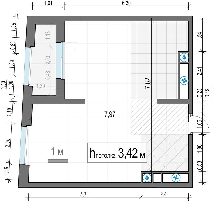 1-BD Apartment Sale, 56.7 sq. m. at KutuzovGRAD I, Ryabinovaya Street, 3к1, Moscow, Russia #2