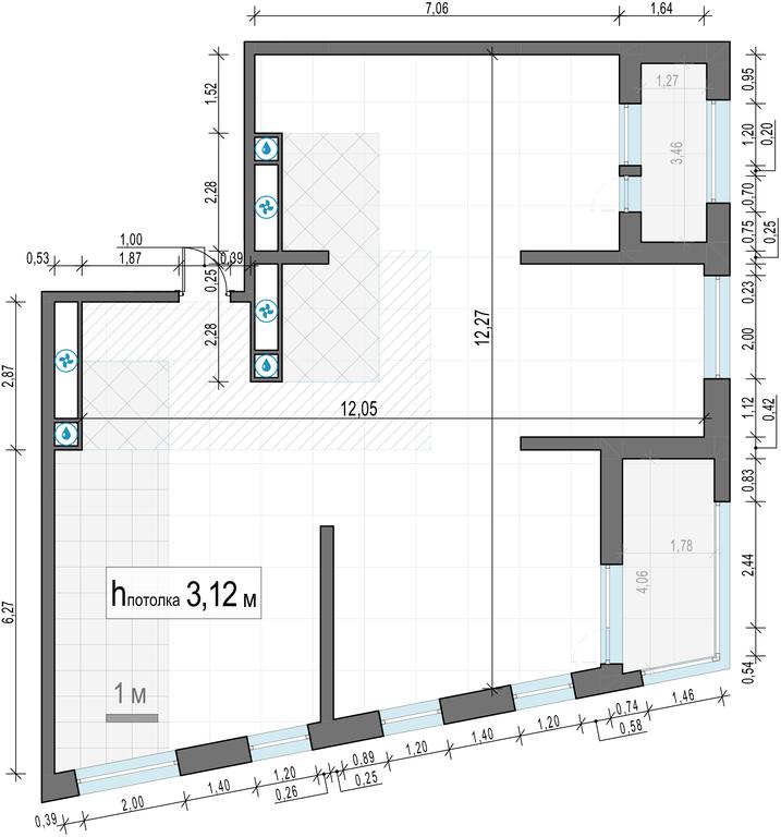 3-BD Apartment Sale, 122.6 sq. m. at KutuzovGRAD I, Ryabinovaya Street, 3к1, Moscow, Russia #2