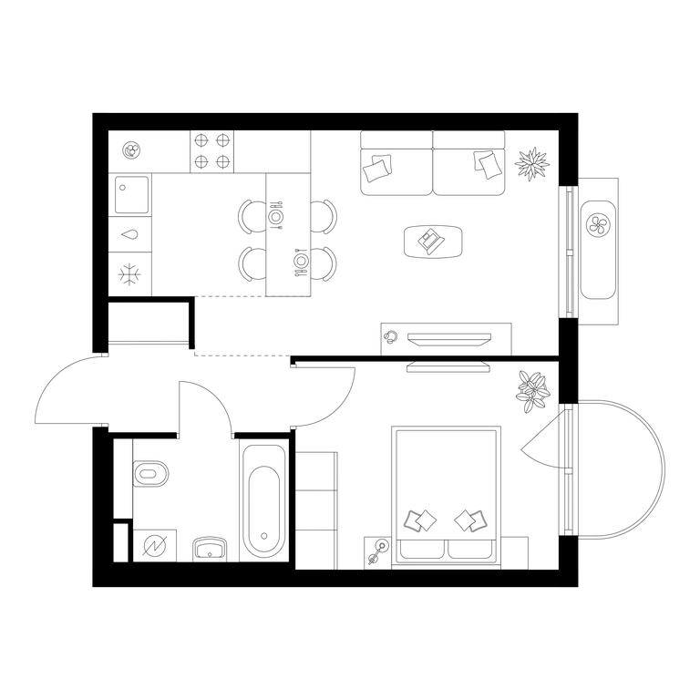 1-BD Apartment Sale, 36.5 sq. m. at Ilinskie Luga, Zapovednaya Street, 1, posyolok Ilyinskoye-Usovo, Krasnogorsk City District, Moscow Region, Russia #1 1-BD Apartment Sale, 36.5 sq. m. at Ilinskie Luga, Zapovednaya Street, 1, posyolok Ilyinskoye-Usovo, Krasnogorsk City District, Moscow Region, Russia #1