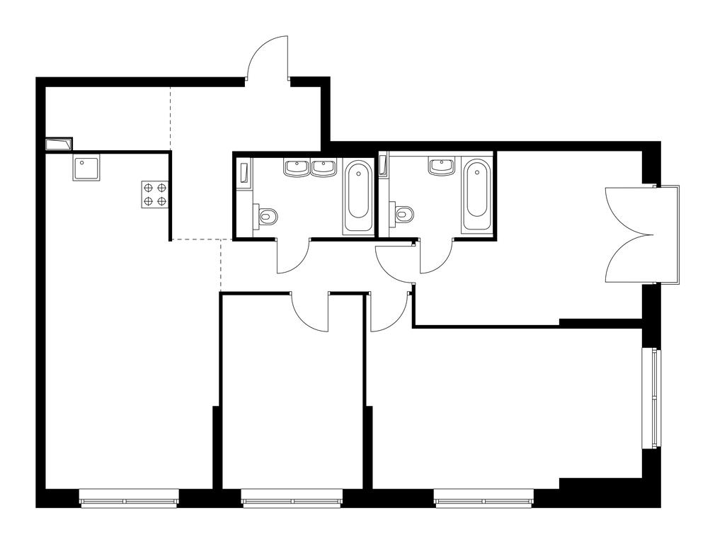 3-BD Apartment Sale, 99.1平方米 at Barklaya 6, Barklaya Street, 6, Moscow, Russia #1 3-BD Apartment Sale, 99.1平方米 at Barklaya 6, Barklaya Street, 6, Moscow, Russia #1