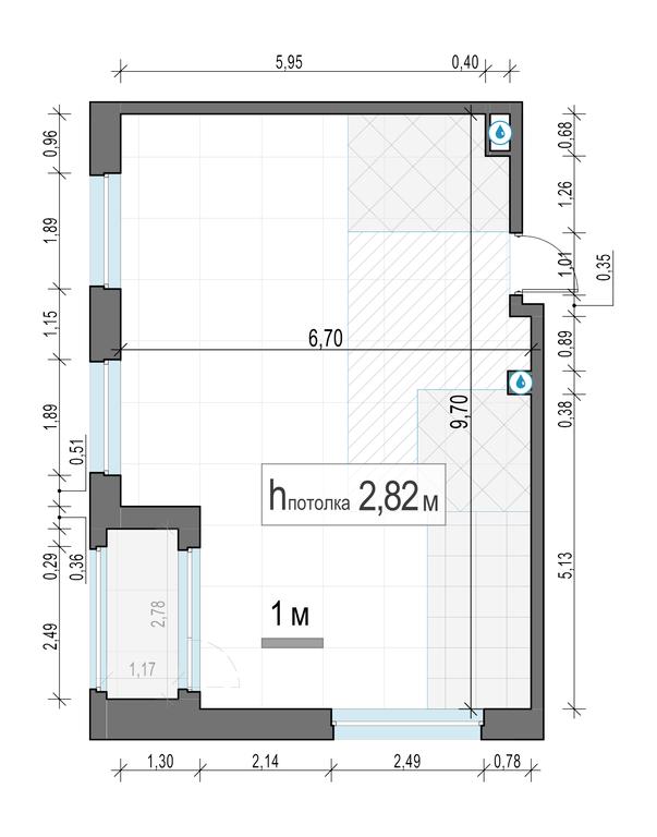 2-BD Apartment Sale, 59 sq. m. at Belyi Grad, Tsentralnaya Street, 1, Mytischi, Moscow Region, Russia #2 2-BD Apartment Sale, 59 sq. m. at Belyi Grad, Tsentralnaya Street, 1, Mytischi, Moscow Region, Russia #2