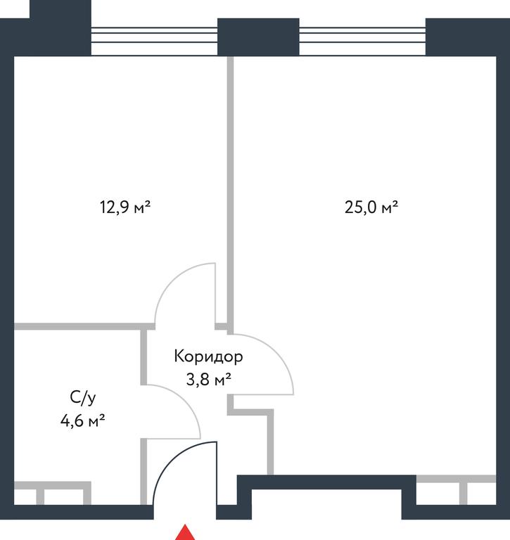 Apartment Sale, 46.3 sq. m. at River Park, Korabelnaya Street, 17к1, Moscow, Russia #1 Apartment Sale, 46.3 sq. m. at River Park, Korabelnaya Street, 17к1, Moscow, Russia #1