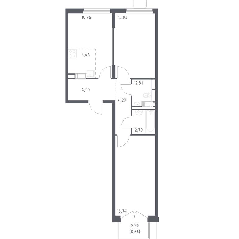 Продажа 1-комн. квартиры, 56,5 м² в ЖК «Томилино Парк», 1-й квартал, посёлок Жилино-1, городской округ Люберцы, Московская область, Россия #1 Продажа 1-комн. квартиры, 56,5 м² в ЖК «Томилино Парк», 1-й квартал, посёлок Жилино-1, городской округ Люберцы, Московская область, Россия #1