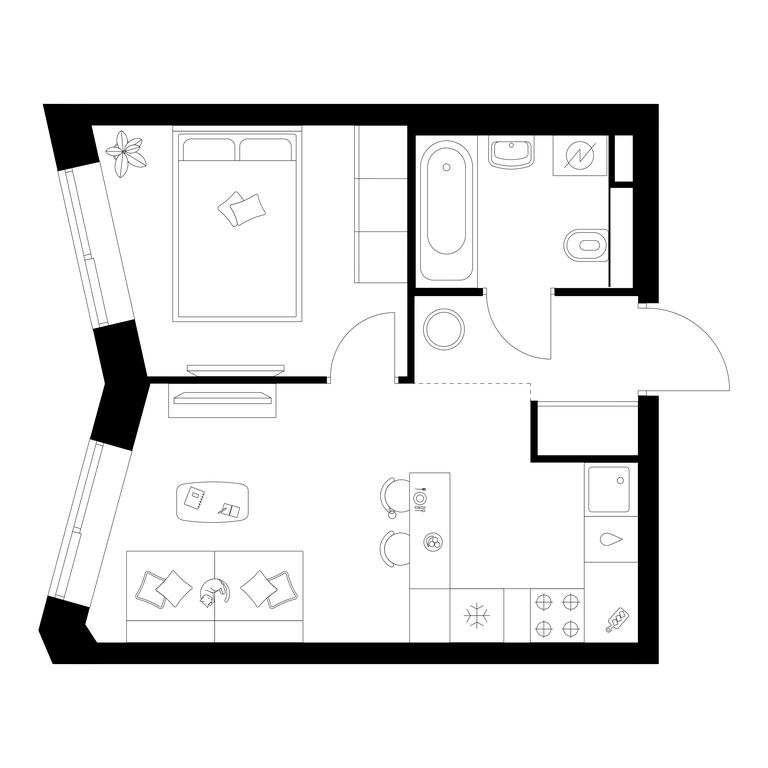 Продажа 1-комн. квартиры, 31,9 м² в ЖК «Саларьево парк», Саларьевская улица, 8к1, поселение Московский, Москва, Россия #1 Продажа 1-комн. квартиры, 31,9 м² в ЖК «Саларьево парк», Саларьевская улица, 8к1, поселение Московский, Москва, Россия #1