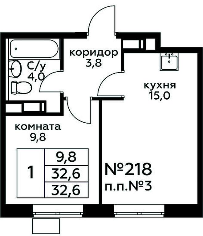 Apartment Sale, 32.6 sq. m. at Tsvetochnye Poliany, kvartal № 23, Filimonkovskoye Municipal Formation, Moscow, Russia #1 Apartment Sale, 32.6 sq. m. at Tsvetochnye Poliany, kvartal № 23, Filimonkovskoye Municipal Formation, Moscow, Russia #1