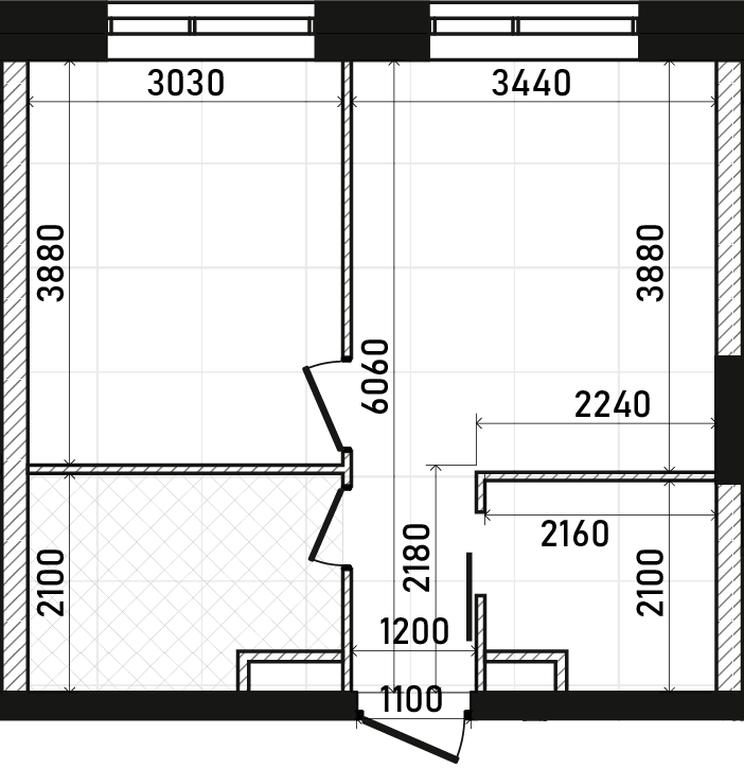 1-BD Apartment Sale, 37.91平方米 at Republic, Presnensky Val Street, 27с1, Moscow, Russia #1 1-BD Apartment Sale, 37.91平方米 at Republic, Presnensky Val Street, 27с1, Moscow, Russia #1