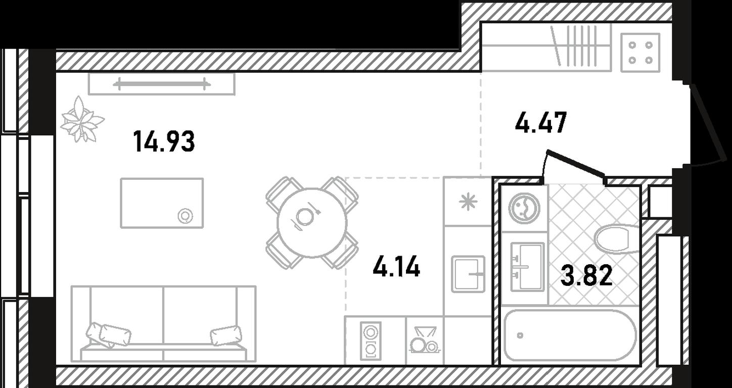 Apartment Sale, 27.36 sq. m. at Republic, Presnensky Val Street, 27с1, Moscow, Russia #1 Apartment Sale, 27.36 sq. m. at Republic, Presnensky Val Street, 27с1, Moscow, Russia #1
