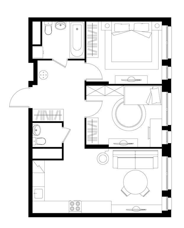 2-BD Apartment Sale, 57.7平方米 at Pervyi Moskovskiy, ulitsa Bianki, 1, Moskovskiy, Moscow, Russia #1 2-BD Apartment Sale, 57.7平方米 at Pervyi Moskovskiy, ulitsa Bianki, 1, Moskovskiy, Moscow, Russia #1