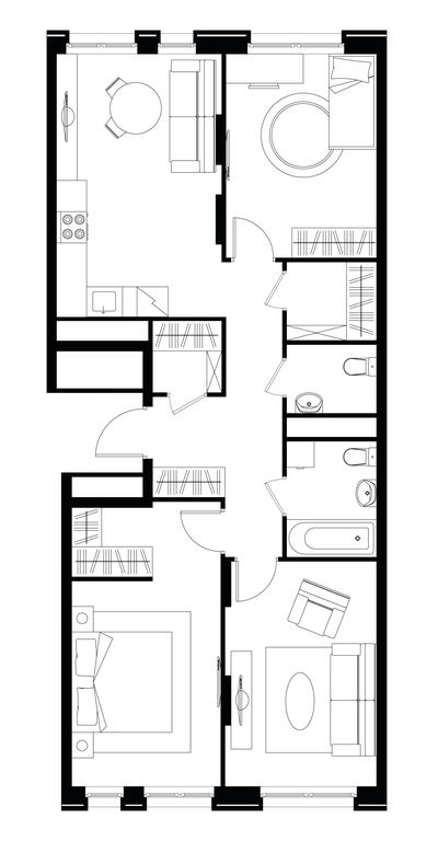 3-BD Apartment Sale, 81.4 sq. m. at Pervyi Moskovskiy, ulitsa Bianki, 1, Moskovskiy, Moscow, Russia #1 3-BD Apartment Sale, 81.4 sq. m. at Pervyi Moskovskiy, ulitsa Bianki, 1, Moskovskiy, Moscow, Russia #1