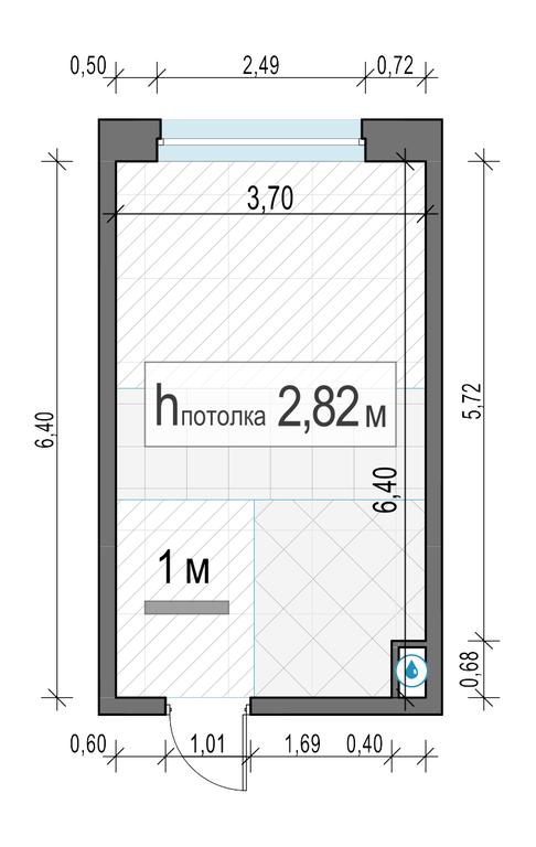 Apartment Sale, 22.9平方米 at Belyi Grad, Tsentralnaya Street, 1, Mytischi, Moscow Region, Russia #2