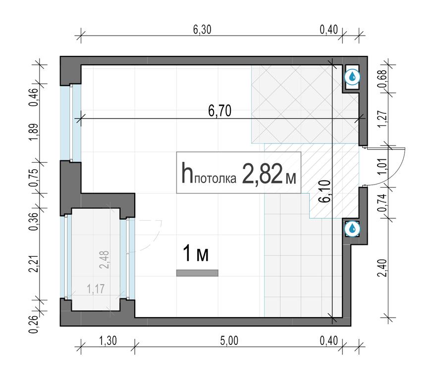 1-BD Apartment Sale, 36.4平方米 at Belyi Grad, Tsentralnaya Street, 1, Mytischi, Moscow Region, Russia #2 1-BD Apartment Sale, 36.4平方米 at Belyi Grad, Tsentralnaya Street, 1, Mytischi, Moscow Region, Russia #2