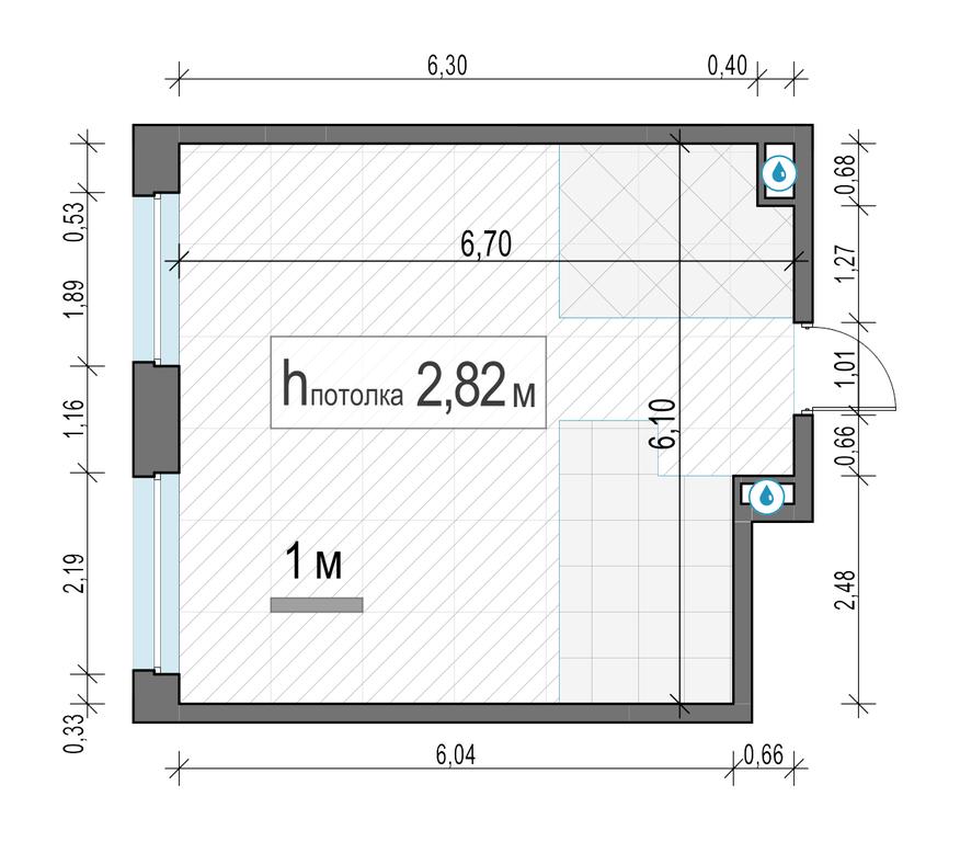 1-BD Apartment Sale, 37.9平方米 at Belyi Grad, Tsentralnaya Street, 1, Mytischi, Moscow Region, Russia #2 1-BD Apartment Sale, 37.9平方米 at Belyi Grad, Tsentralnaya Street, 1, Mytischi, Moscow Region, Russia #2