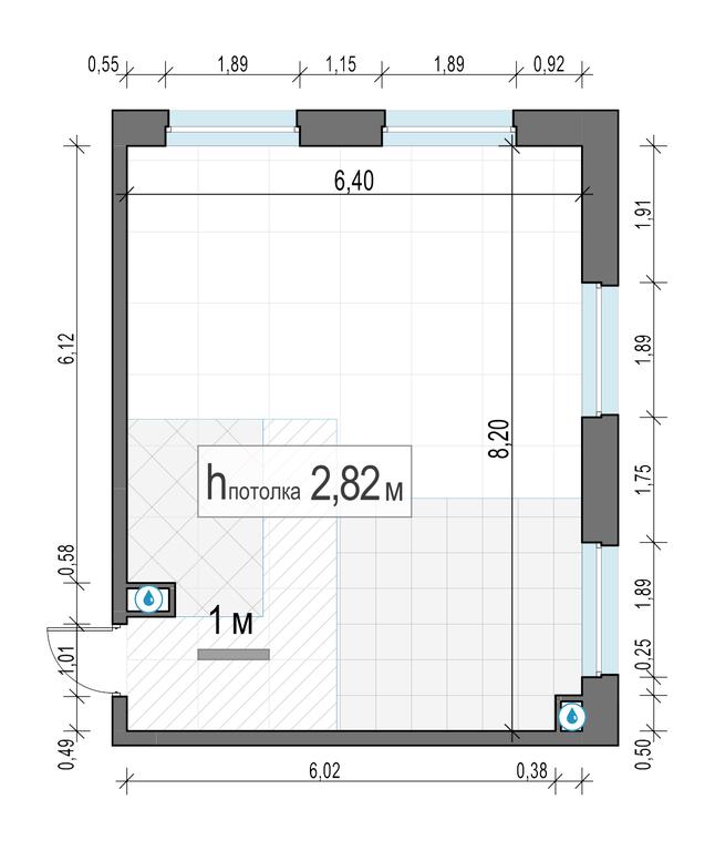 2-BD Apartment Sale, 50.5平方米 at Belyi Grad, Tsentralnaya Street, 1, Mytischi, Moscow Region, Russia #2