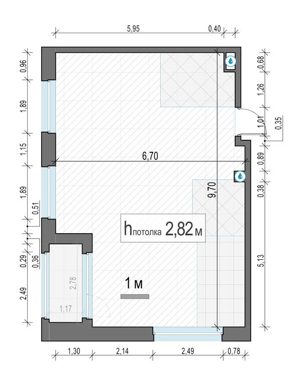 2-BD Apartment Sale, 59 sq. m. at Belyi Grad, Tsentralnaya Street, 1, Mytischi, Moscow Region, Russia #2 2-BD Apartment Sale, 59 sq. m. at Belyi Grad, Tsentralnaya Street, 1, Mytischi, Moscow Region, Russia #2
