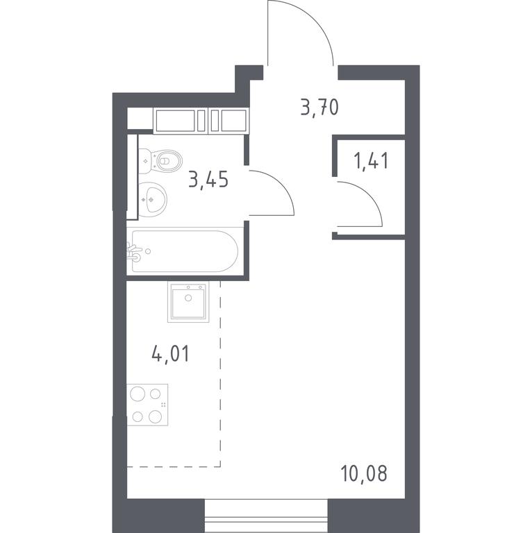 Apartment Sale, 22.65 sq. m. at Eko Bunino, prospekt Kuprina, 34к1, Sosenskoye Settlement, Moscow, Russia #1 Apartment Sale, 22.65 sq. m. at Eko Bunino, prospekt Kuprina, 34к1, Sosenskoye Settlement, Moscow, Russia #1