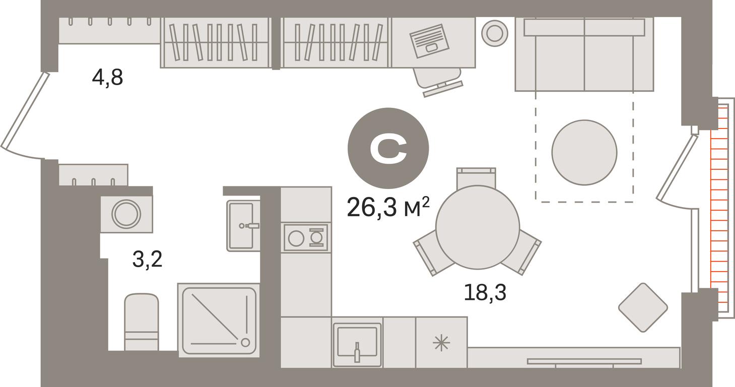 Продажа квартиры, 26,3 м² в ЖК «Квартал Герцена», жилой комплекс Квартал Герцена, Москва, Россия #1 Продажа квартиры, 26,3 м² в ЖК «Квартал Герцена», жилой комплекс Квартал Герцена, Москва, Россия #1