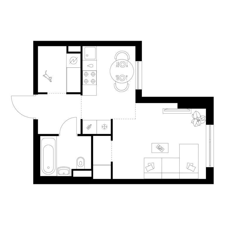 Apartment Sale, 30.1平方米 at Kavkazskiy Bulvar 51, Kavkazsky Boulevard, 51с3, Moscow, Russia #1 Apartment Sale, 30.1平方米 at Kavkazskiy Bulvar 51, Kavkazsky Boulevard, 51с3, Moscow, Russia #1