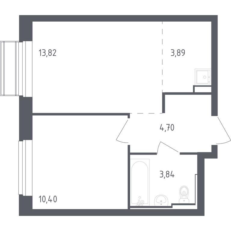 Apartment Sale, 36.65 sq. m. at Rublevskiy Kvartal, Laykovo Green Quarter, zhiloy kompleks Gorod-sobytiye Laykovo, selo Laykovo, Odintsovskiy City District, Moscow Region, Russia #1 Apartment Sale, 36.65 sq. m. at Rublevskiy Kvartal, Laykovo Green Quarter, zhiloy kompleks Gorod-sobytiye Laykovo, selo Laykovo, Odintsovskiy City District, Moscow Region, Russia #1