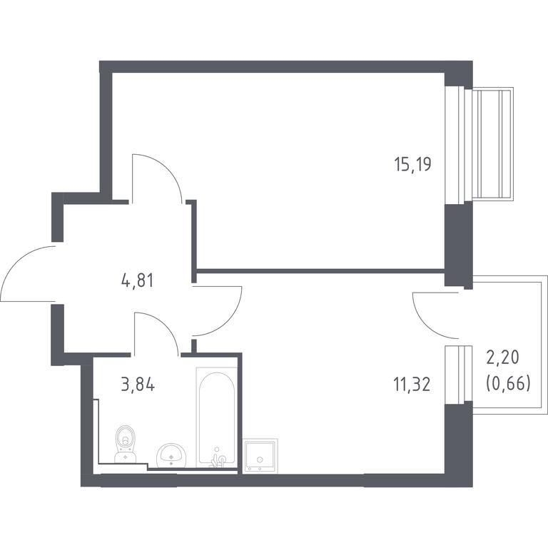 Apartment Sale, 35.82平方米 at Rublevskiy Kvartal, Laykovo Green Quarter, zhiloy kompleks Gorod-sobytiye Laykovo, selo Laykovo, Odintsovskiy City District, Moscow Region, Russia #1 Apartment Sale, 35.82平方米 at Rublevskiy Kvartal, Laykovo Green Quarter, zhiloy kompleks Gorod-sobytiye Laykovo, selo Laykovo, Odintsovskiy City District, Moscow Region, Russia #1