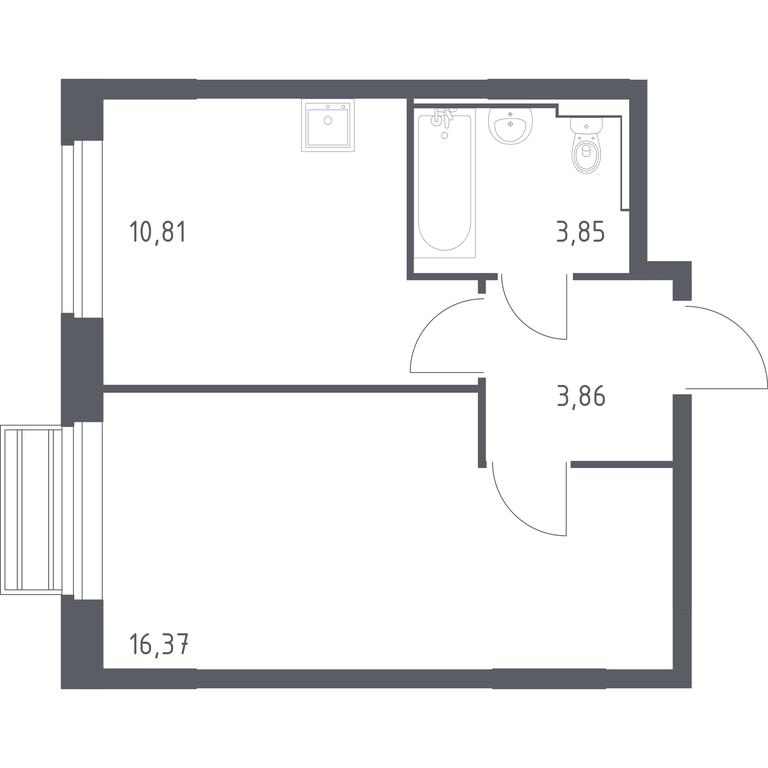 Apartment Sale, 34.89 sq. m. at Rublevskiy Kvartal, Laykovo Green Quarter, zhiloy kompleks Gorod-sobytiye Laykovo, selo Laykovo, Odintsovskiy City District, Moscow Region, Russia #1 Apartment Sale, 34.89 sq. m. at Rublevskiy Kvartal, Laykovo Green Quarter, zhiloy kompleks Gorod-sobytiye Laykovo, selo Laykovo, Odintsovskiy City District, Moscow Region, Russia #1