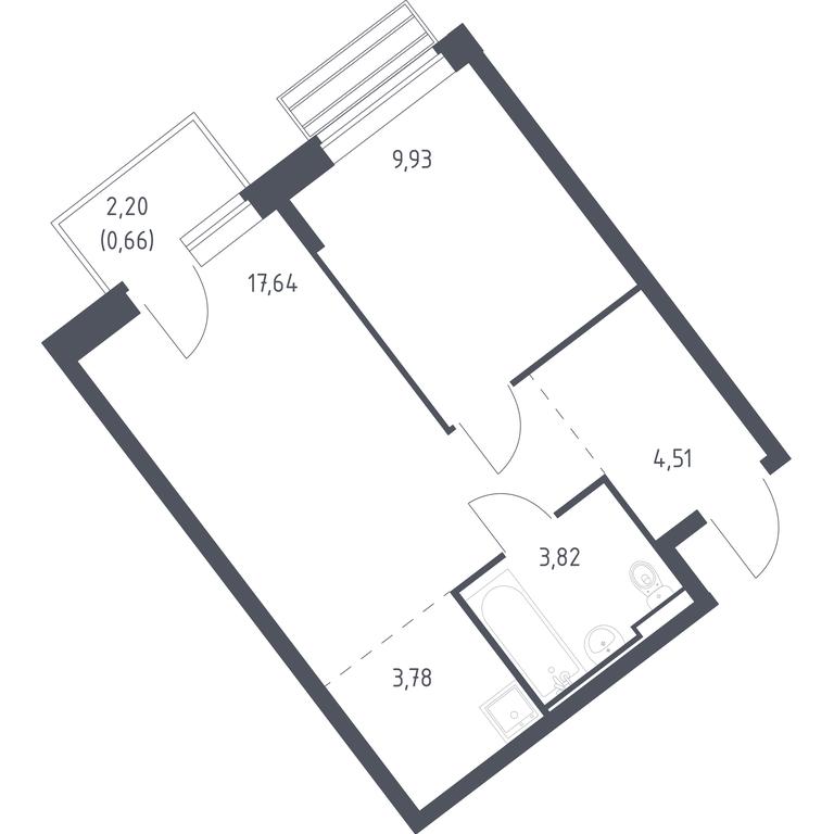 Apartment Sale, 40.34 sq. m. at Rublevskiy Kvartal, Laykovo Green Quarter, zhiloy kompleks Gorod-sobytiye Laykovo, selo Laykovo, Odintsovskiy City District, Moscow Region, Russia #1 Apartment Sale, 40.34 sq. m. at Rublevskiy Kvartal, Laykovo Green Quarter, zhiloy kompleks Gorod-sobytiye Laykovo, selo Laykovo, Odintsovskiy City District, Moscow Region, Russia #1