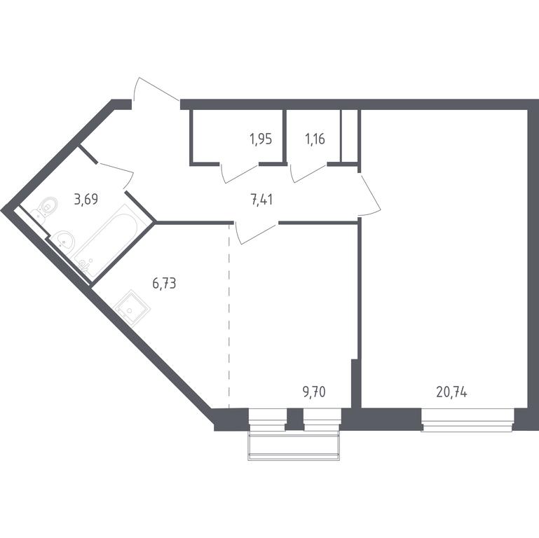 Apartment Sale, 51.38 sq. m. at Rublevskiy Kvartal, Laykovo Green Quarter, zhiloy kompleks Gorod-sobytiye Laykovo, selo Laykovo, Odintsovskiy City District, Moscow Region, Russia #1 Apartment Sale, 51.38 sq. m. at Rublevskiy Kvartal, Laykovo Green Quarter, zhiloy kompleks Gorod-sobytiye Laykovo, selo Laykovo, Odintsovskiy City District, Moscow Region, Russia #1