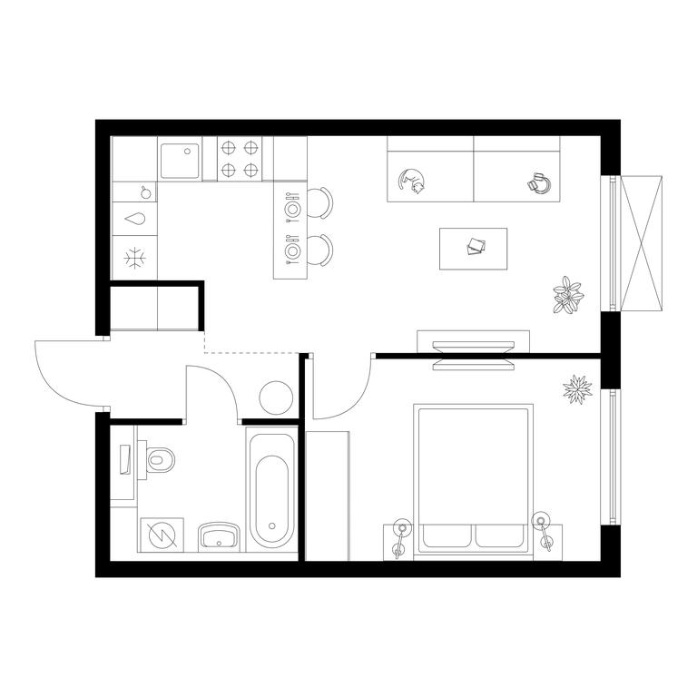 1-BD Apartment Sale, 35.2平方米 at Tomilinskiy Bulvar, Novaya Street, 1, Kotelniki, Moscow Region, Russia #1 1-BD Apartment Sale, 35.2平方米 at Tomilinskiy Bulvar, Novaya Street, 1, Kotelniki, Moscow Region, Russia #1