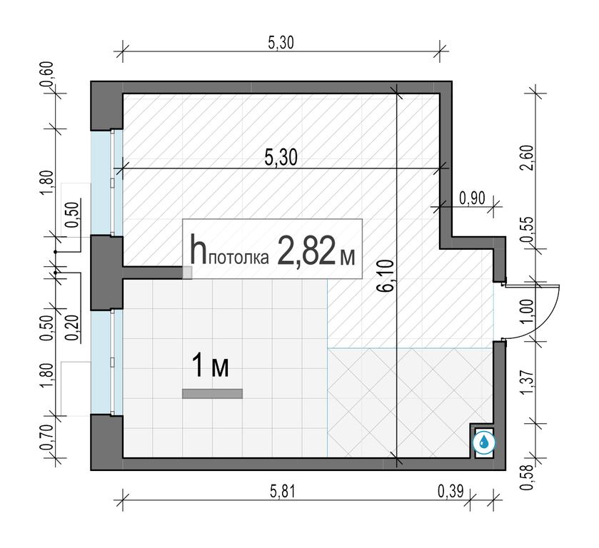 1-BD Apartment Sale, 34.3 sq. m. at Novoe Pushkino, mikrorayon Novoye Pushkino, Pushkino, Moscow Region, Russia #2 1-BD Apartment Sale, 34.3 sq. m. at Novoe Pushkino, mikrorayon Novoye Pushkino, Pushkino, Moscow Region, Russia #2