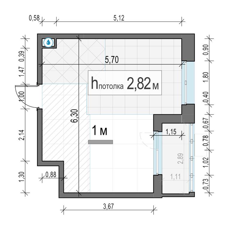 1-BD Apartment Sale, 31.6平方米 at Novoe Pushkino, mikrorayon Novoye Pushkino, Pushkino, Moscow Region, Russia #2 1-BD Apartment Sale, 31.6平方米 at Novoe Pushkino, mikrorayon Novoye Pushkino, Pushkino, Moscow Region, Russia #2