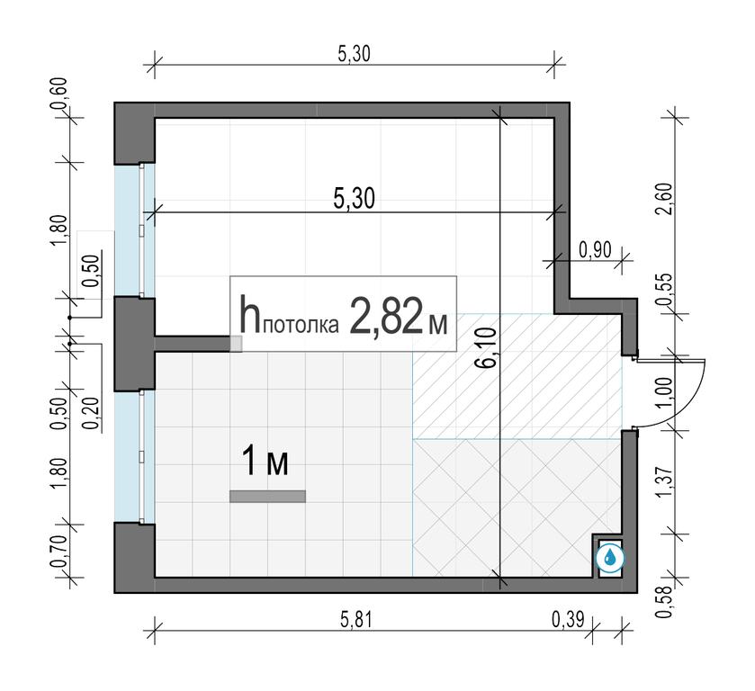 1-BD Apartment Sale, 34.2平方米 at Novoe Pushkino, mikrorayon Novoye Pushkino, Pushkino, Moscow Region, Russia #2