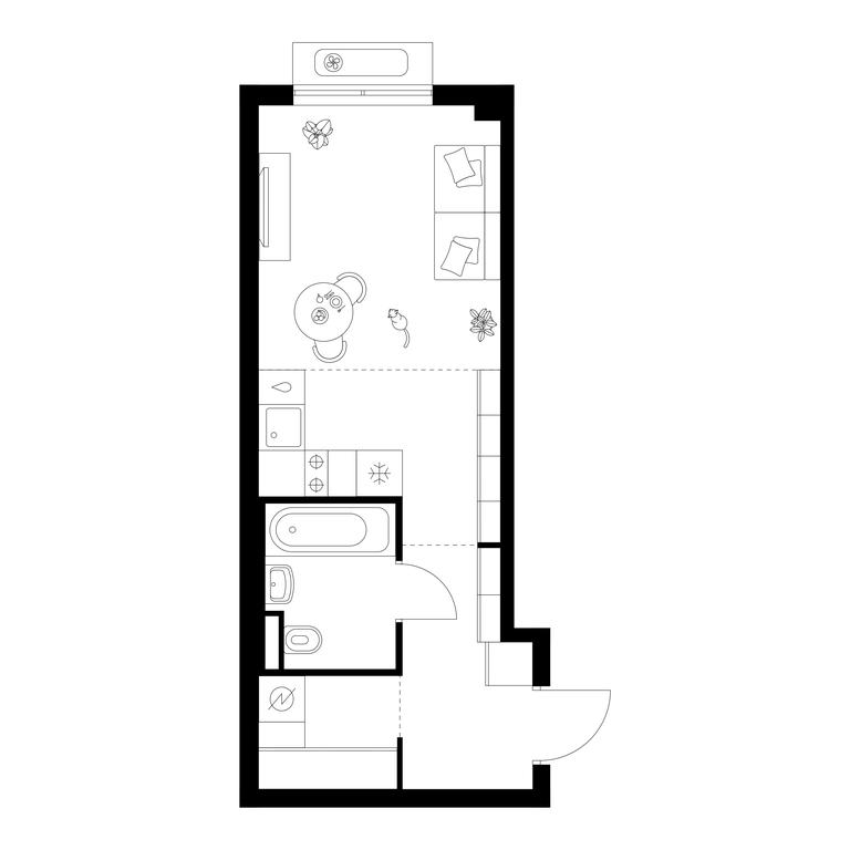 Apartment Sale, 27.8 sq. m. at Ilinskie Luga, Zapovednaya Street, 1, posyolok Ilyinskoye-Usovo, Krasnogorsk City District, Moscow Region, Russia #1 Apartment Sale, 27.8 sq. m. at Ilinskie Luga, Zapovednaya Street, 1, posyolok Ilyinskoye-Usovo, Krasnogorsk City District, Moscow Region, Russia #1