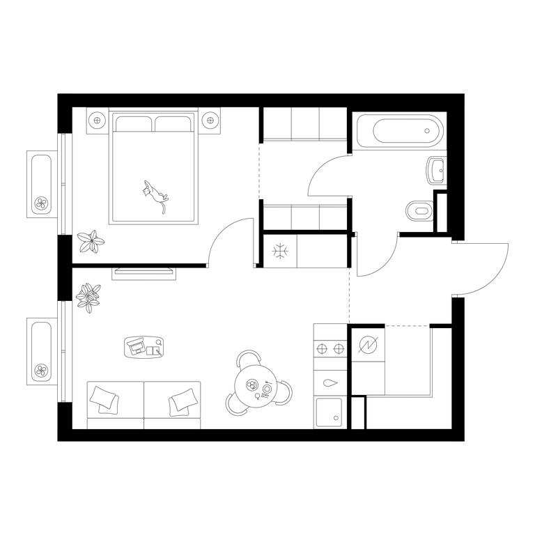 1-BD Apartment Sale, 37.3 sq. m. at Ilinskie Luga, Zapovednaya Street, 1, posyolok Ilyinskoye-Usovo, Krasnogorsk City District, Moscow Region, Russia #1 1-BD Apartment Sale, 37.3 sq. m. at Ilinskie Luga, Zapovednaya Street, 1, posyolok Ilyinskoye-Usovo, Krasnogorsk City District, Moscow Region, Russia #1