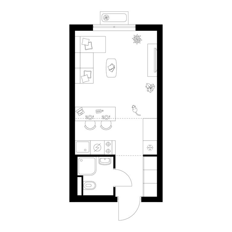 Apartment Sale, 24 sq. m. at Ilinskie Luga, Zapovednaya Street, 1, posyolok Ilyinskoye-Usovo, Krasnogorsk City District, Moscow Region, Russia #1 Apartment Sale, 24 sq. m. at Ilinskie Luga, Zapovednaya Street, 1, posyolok Ilyinskoye-Usovo, Krasnogorsk City District, Moscow Region, Russia #1