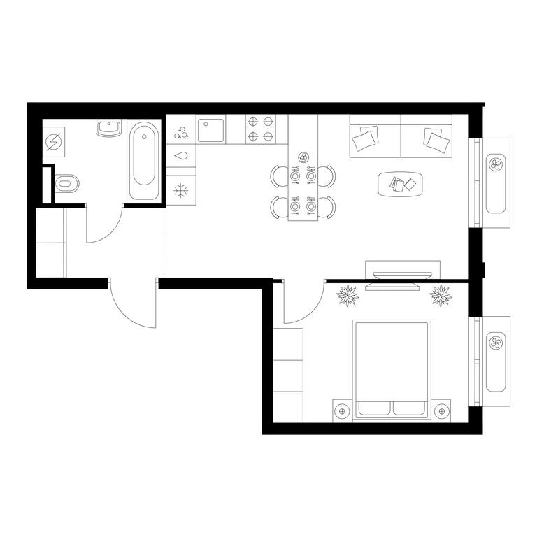 1-BD Apartment Sale, 38.68平方米 at Ilinskie Luga, Zapovednaya Street, 1, posyolok Ilyinskoye-Usovo, Krasnogorsk City District, Moscow Region, Russia #1 1-BD Apartment Sale, 38.68平方米 at Ilinskie Luga, Zapovednaya Street, 1, posyolok Ilyinskoye-Usovo, Krasnogorsk City District, Moscow Region, Russia #1