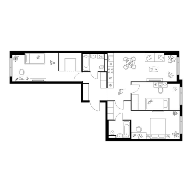 3-BD Apartment Sale, 86.79 sq. m. at Ilinskie Luga, Zapovednaya Street, 1, posyolok Ilyinskoye-Usovo, Krasnogorsk City District, Moscow Region, Russia #1 3-BD Apartment Sale, 86.79 sq. m. at Ilinskie Luga, Zapovednaya Street, 1, posyolok Ilyinskoye-Usovo, Krasnogorsk City District, Moscow Region, Russia #1