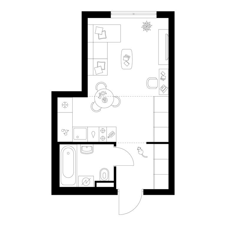 Apartment Sale, 25.2 sq. m. at Ilinskie Luga, Zapovednaya Street, 1, posyolok Ilyinskoye-Usovo, Krasnogorsk City District, Moscow Region, Russia #1 Apartment Sale, 25.2 sq. m. at Ilinskie Luga, Zapovednaya Street, 1, posyolok Ilyinskoye-Usovo, Krasnogorsk City District, Moscow Region, Russia #1