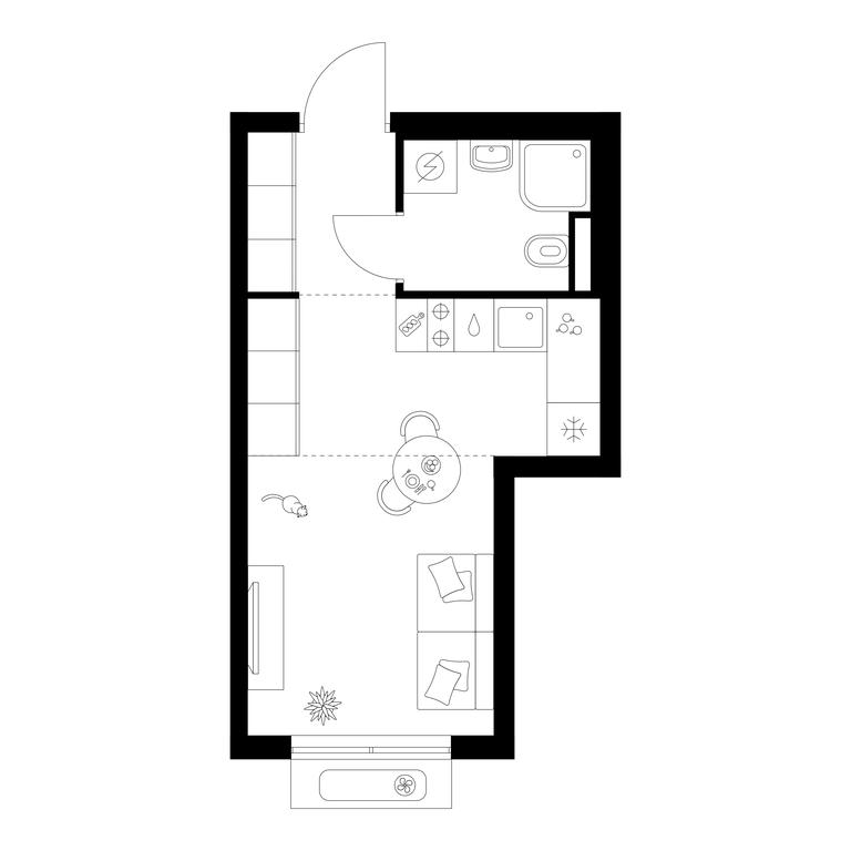 Apartment Sale, 22.1 sq. m. at Ilinskie Luga, Zapovednaya Street, 1, posyolok Ilyinskoye-Usovo, Krasnogorsk City District, Moscow Region, Russia #1 Apartment Sale, 22.1 sq. m. at Ilinskie Luga, Zapovednaya Street, 1, posyolok Ilyinskoye-Usovo, Krasnogorsk City District, Moscow Region, Russia #1