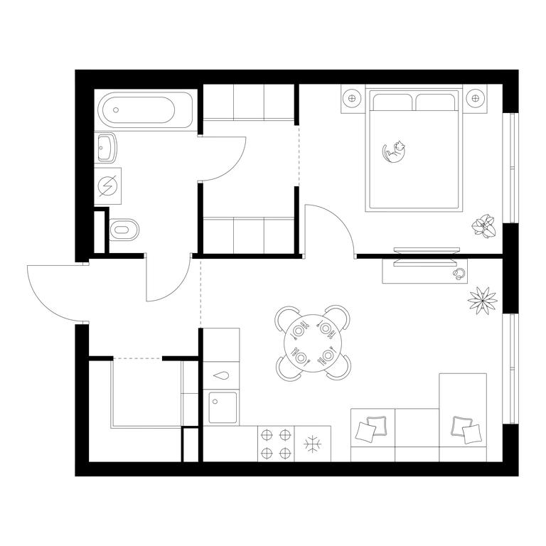 1-BD Apartment Sale, 40.2 sq. m. at Ilinskie Luga, Zapovednaya Street, 1, posyolok Ilyinskoye-Usovo, Krasnogorsk City District, Moscow Region, Russia #1 1-BD Apartment Sale, 40.2 sq. m. at Ilinskie Luga, Zapovednaya Street, 1, posyolok Ilyinskoye-Usovo, Krasnogorsk City District, Moscow Region, Russia #1