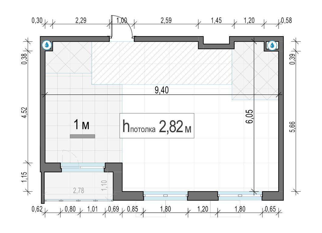 2-BD Apartment Sale, 52.38 sq. m. at Novoe Pushkino, mikrorayon Novoye Pushkino, Pushkino, Moscow Region, Russia #2